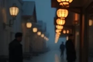 空旷隧道尽头透出的一点微光