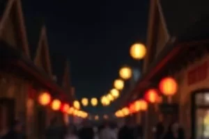 雪天窗台上整齐排列的纸鹤